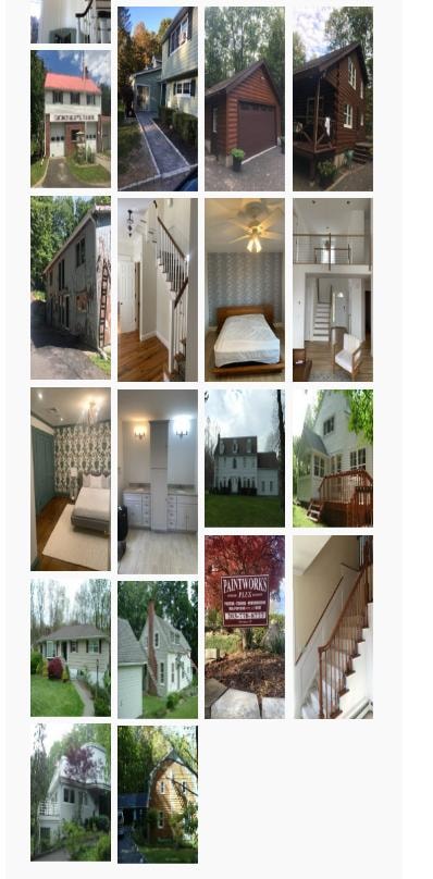 Paintworks Plus project gallery — residential exteriors and interior renovations